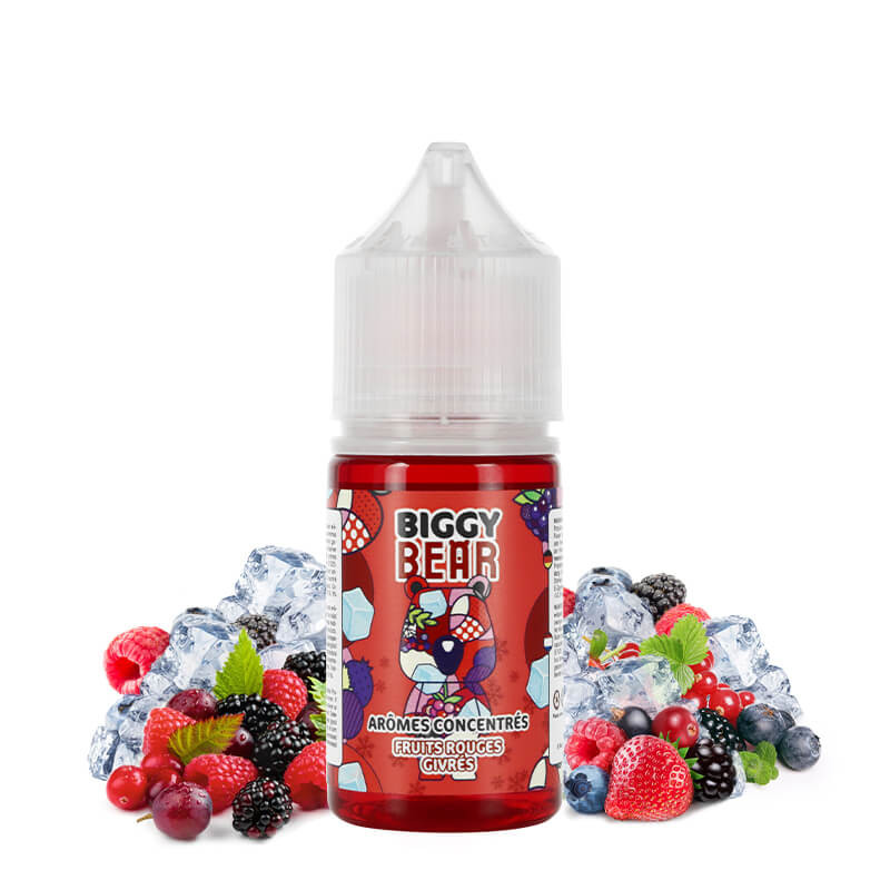 CONCENTRÉ FRUITS ROUGES GIVRÉES 30ML LIGHT EDITION-BIGGY BEAR
