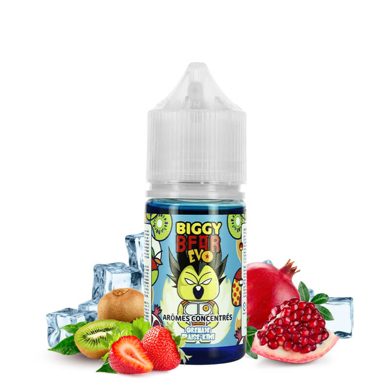CONCENTRÉ GRENADE FRAISE KIWI 30ML-BIGGY BEAR