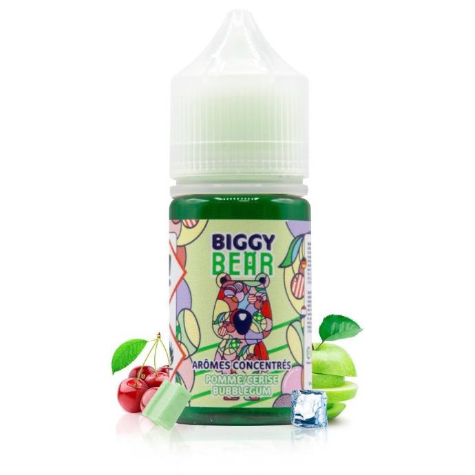 CONCENTRÉ POMME CERISE BUBBLE GUM 30ML LIGHT EDITION - BIGGY BEAR