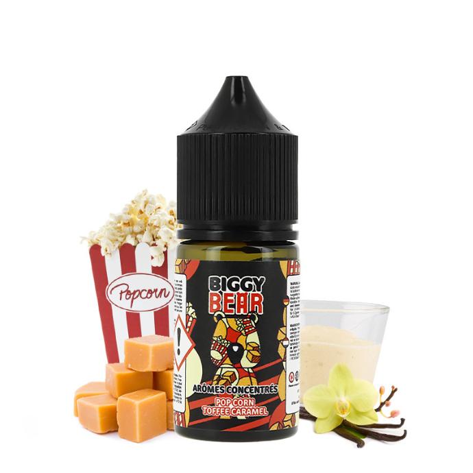 CONCENTRÉ POPCORN TOFFEE CARAMEL 30ML LIGHT EDITION-BIGGY BEAR