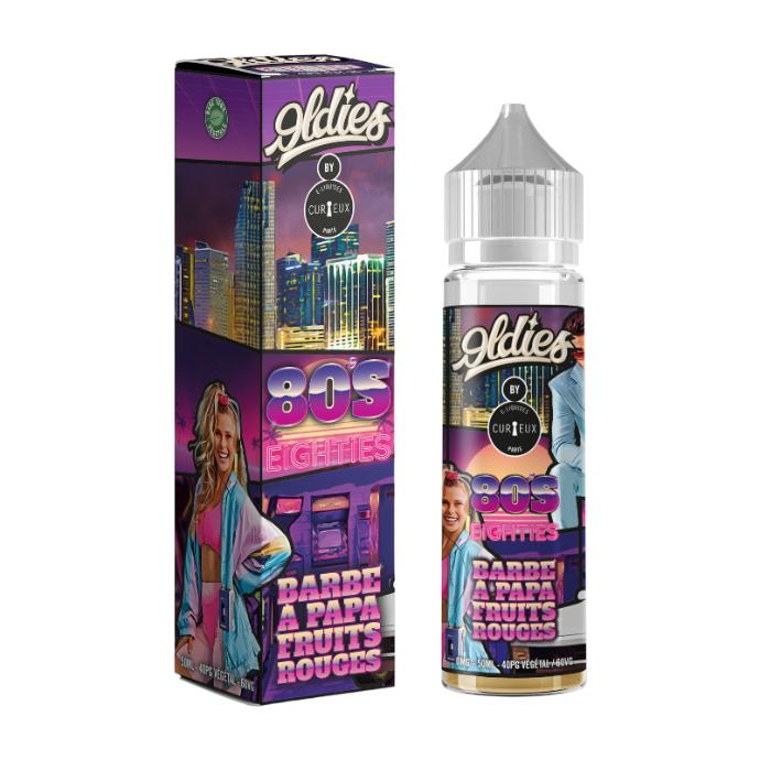 [LIQ/CUR-EIG-50ML] 80'S EIGHTIES 50ML 0MG - CURIEUX - ÉDITION OLDIES