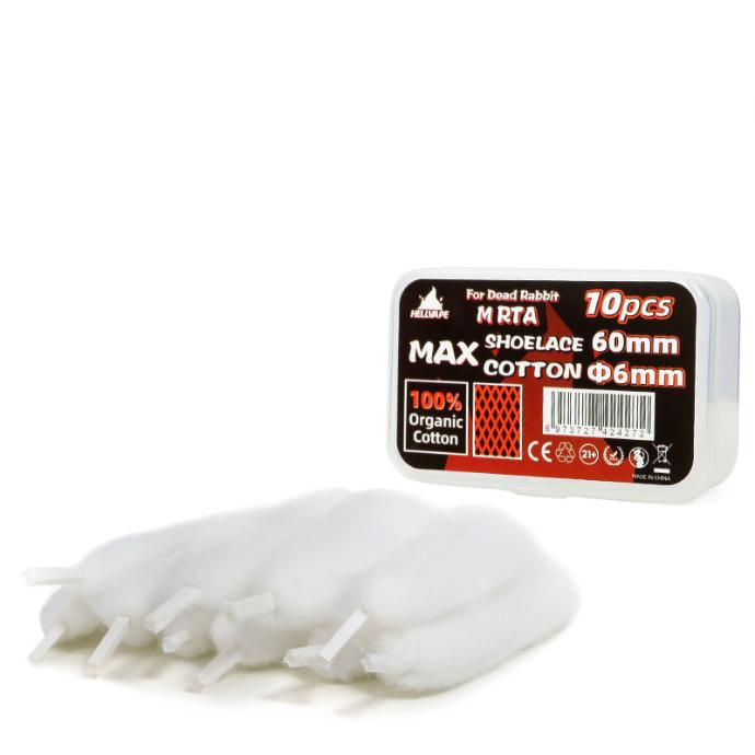 COTTON MAX POUR DEAD RABBIT M RTA - HELLVAPE