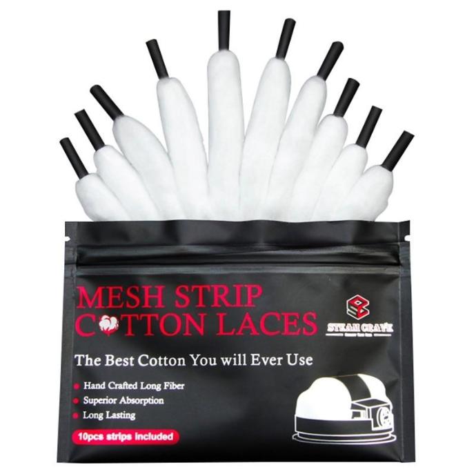 COTON MESH STRIPE COTTON LACES - STEAM CRAVE