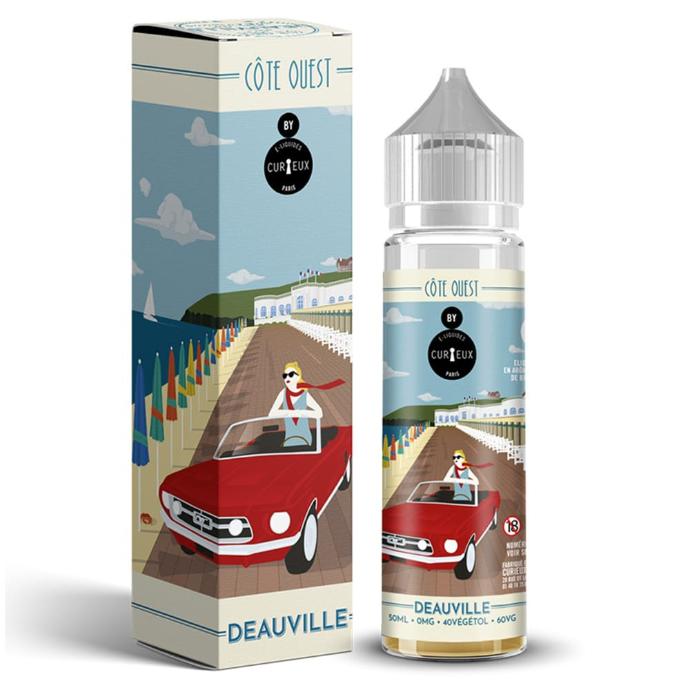 [LIQ/CUR-DEA-50ML] DEAUVILLE 50ML 0MG - CURIEUX - ÉDITION CÔTE OUEST