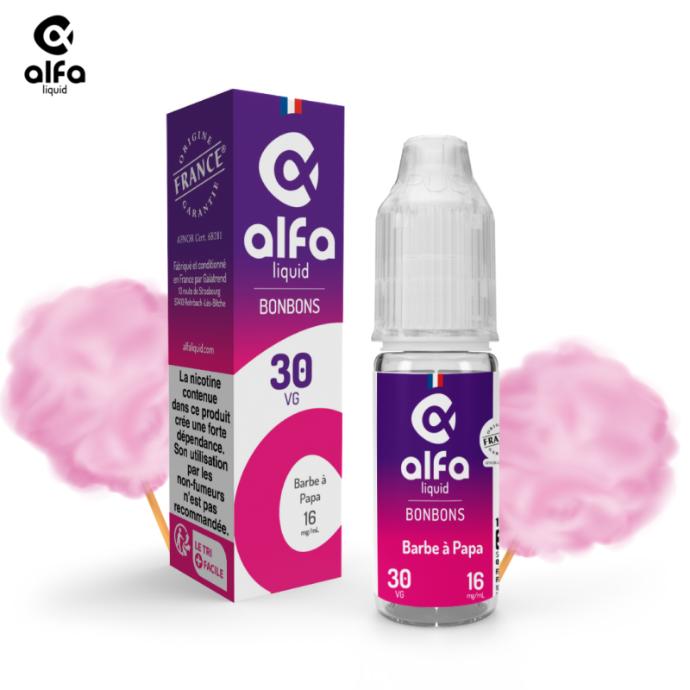 BARBE A PAPA 10ML - ALFALIQUID