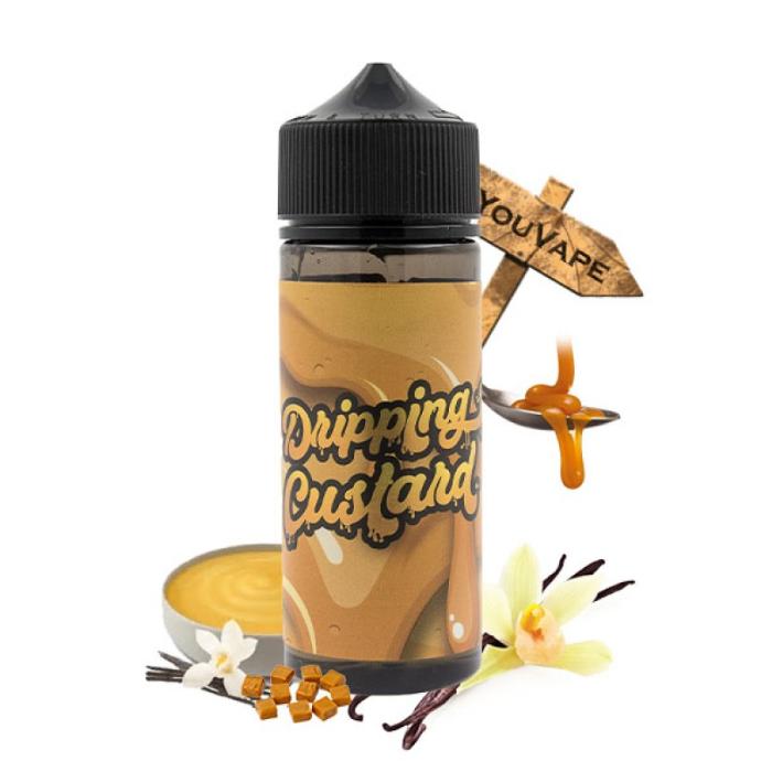 [LIQ/VAR-DRC-100ML] DRIPPING CUSTARD 100ML 0MG - VAPE ROYALE