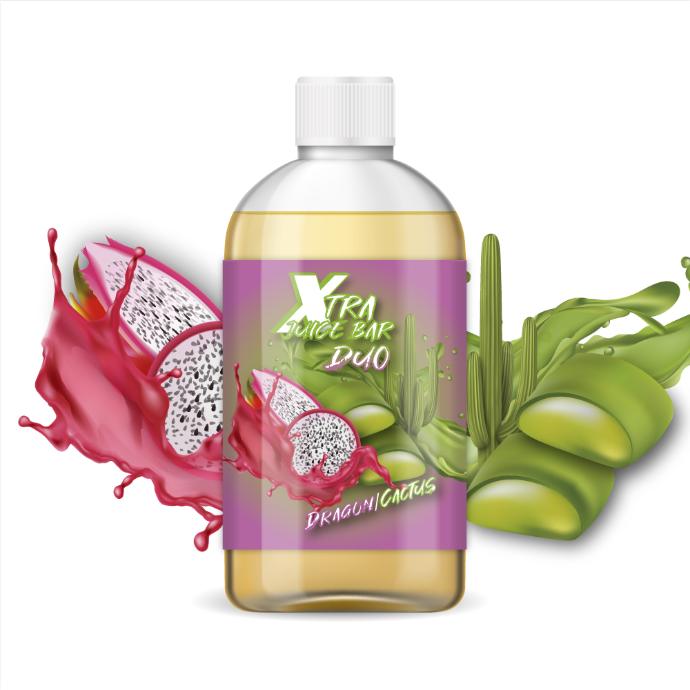 [LIQ/XJB-39-1L] DUO DRAGON CACTUS 1L 0MG - XTRA JUICE BAR