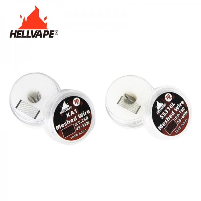 FEUILLES DE MESH POUR DEAD RABBIT M RTA - HELLVAPE