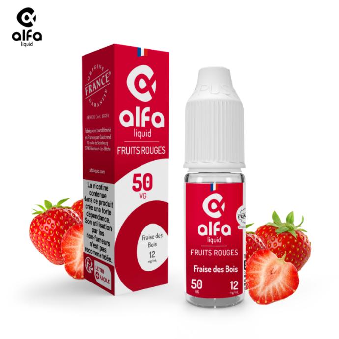 FRAISE DES BOIS 10ML - ALFALIQUID