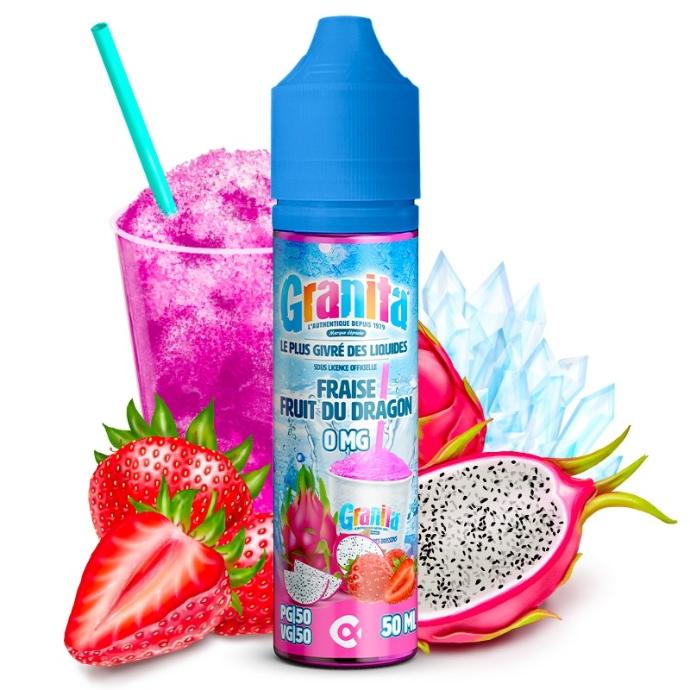 [LIQ/GRA-FFD-50ML] FRAISE FRUIT DU DRAGON 50ML 0MG - GRANITA