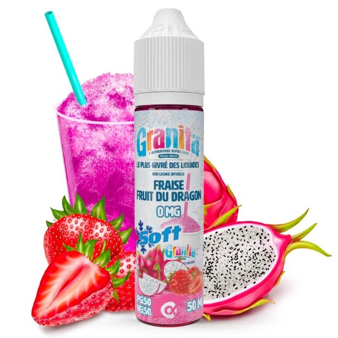 [LIQ/GRS-FFD-50ML] FRAISE FRUIT DU DRAGON 50ML 0MG - GRANITA SOFT