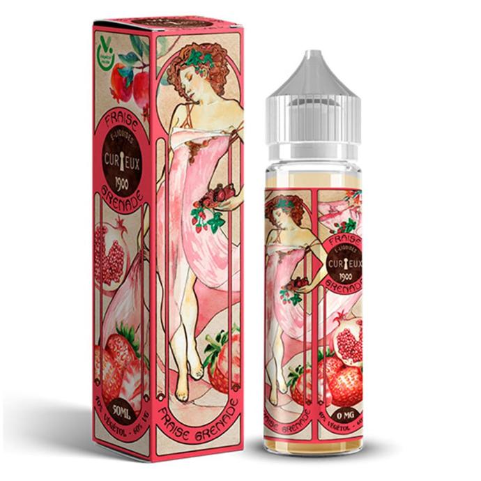 [LIQ/CUR-FRG-50ML] FRAISE GRENADE 50ML 0MG - CURIEUX - ÉDITION 1900