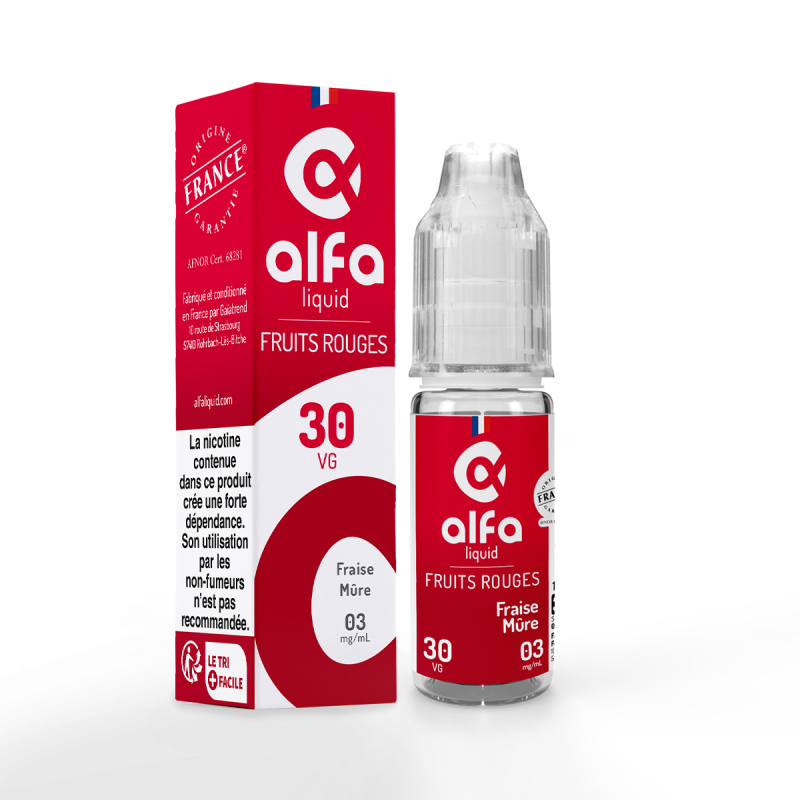 FRAISE MÛRE 10ML - ALFALIQUID