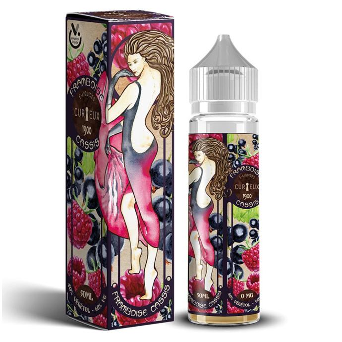 [LIQ/CUR-FRC-50ML] FRAMBOISE CASSIS 50ML 0MG - CURIEUX - ÉDITION 1900