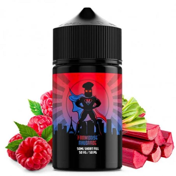 [LIQ/SUM-FRR-50ML] FRAMBOISE RHUBARBE 50ML 0MG - SUPER MUKK