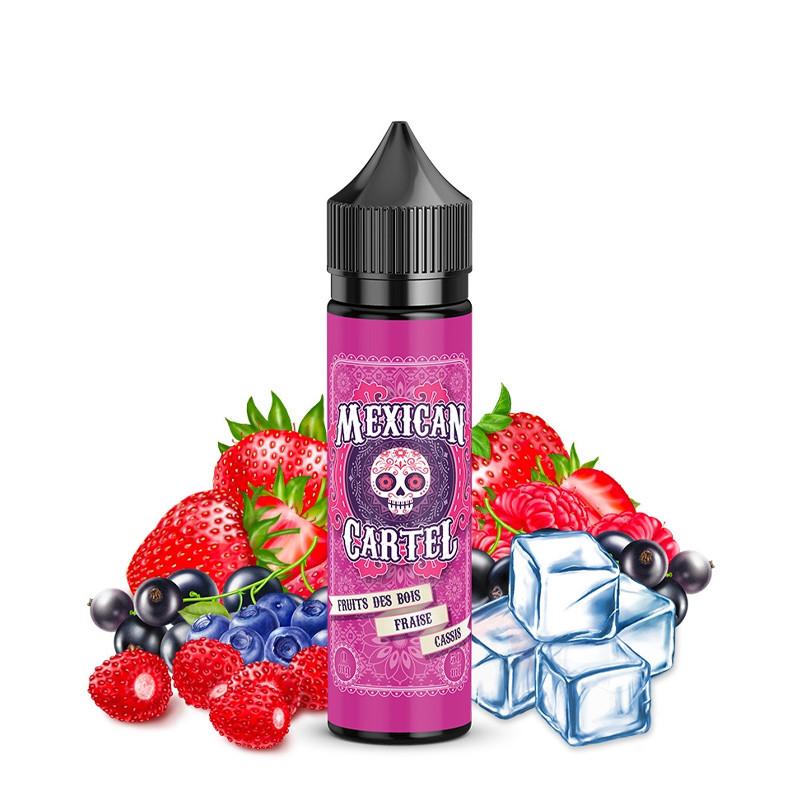 [LIQ/MEX-BFC-50ML] FRUITS DES BOIS FRAISE CASSIS 50ML 0MG - MEXICAN CARTEL