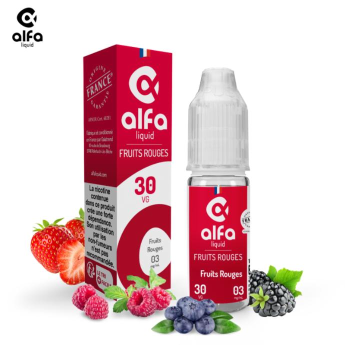 FRUITS ROUGES 10ML - ALFALIQUID