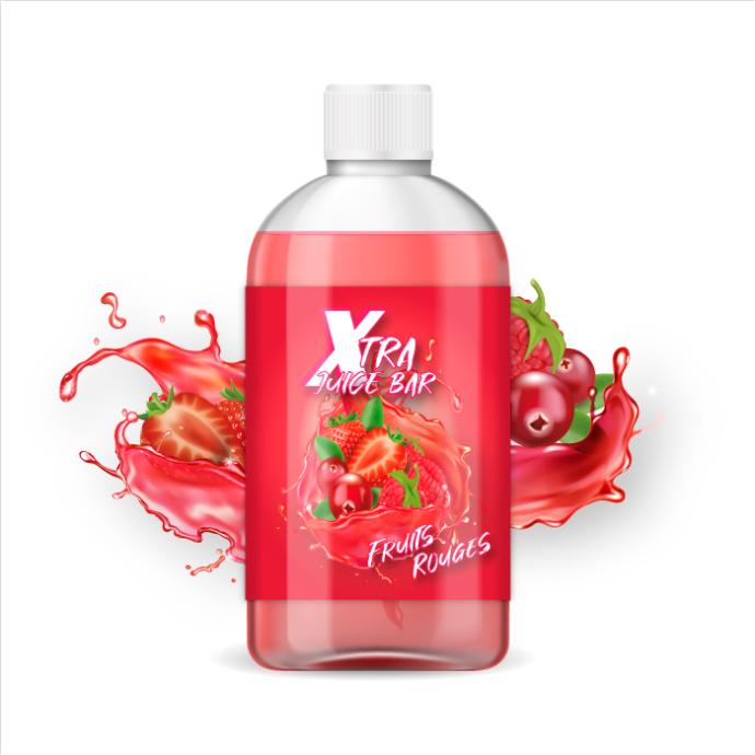 [LIQ/XJB-20-1L] FRUITS ROUGES 1L 0MG - XTRA JUICE BAR