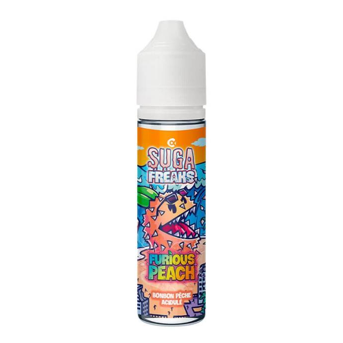 [LIQ/SUG-FUP-50ML] FURIOUS PEACH 50ML 0MG - SUGAFREAKS