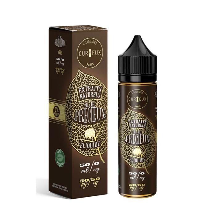 [LIQ/CUR-LEP-50ML] LE PRECIEUX 50ML 0MG - CURIEUX E-LIQUIDE 100% NATUREL