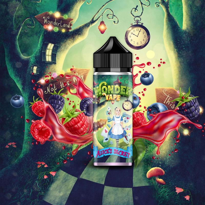 [LIQ/WOV-ALS-50ML] ALICE'S SECRET 50ML OMG - WONDER VAPE