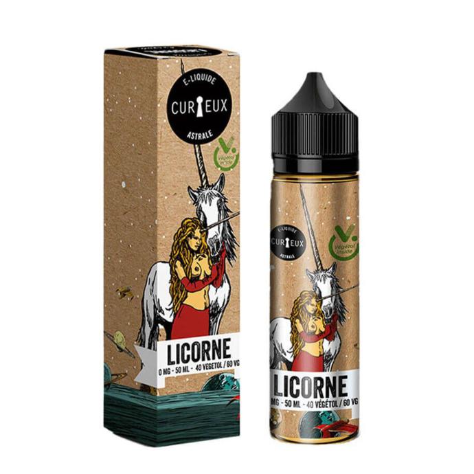 [LIQ/CUR-LIV-50ML] LICORNE VEGETOL 50ML 0MG - CURIEUX - ÉDITION ASTRALE
