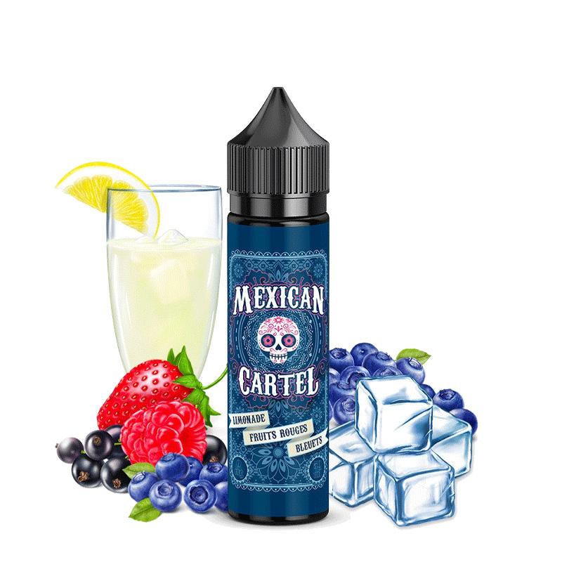 [LIQ/MEX-LRB-50ML] LIMONADE FRUITS ROUGES BLEUETS 50ML 0MG - MEXICAN CARTEL