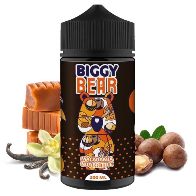 MACADAMIA NUTS BRITTLE 200ML BIGGY BEAR