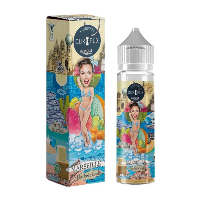 [LIQ/CUR-MAR-50ML] MARSEILLE, PLUS BELLE LA VILLE 50ML 0MG - CURIEUX - ÉDITION HEXAGONE