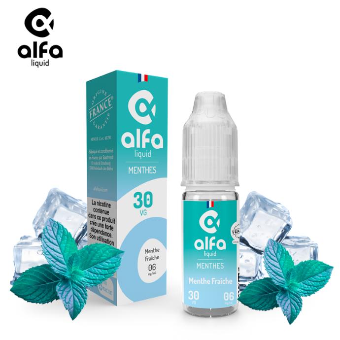 MENTHE FRAICHE 10ML - ALFALIQUID