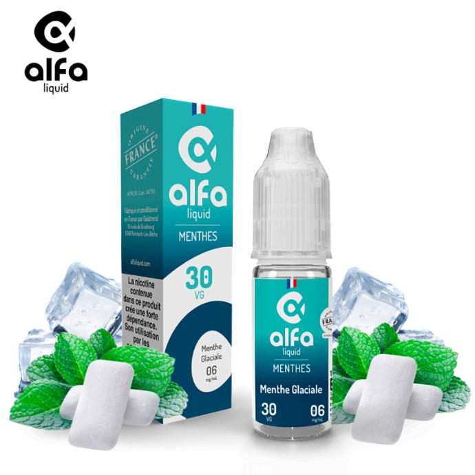 MENTHE GLACIALE 10ML - ALFALIQUID
