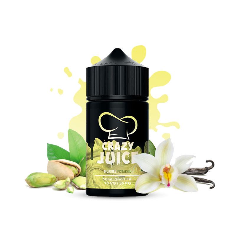 [LIQ/CRJ-MUP-50ML] MUKKIES PISTACHIO 50ML 0MG - CRAZY JUICE 70VG