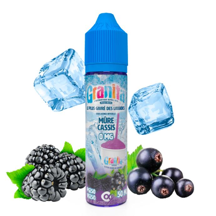 [LIQ/GRA-MUC-50ML] MÛRE CASSIS 50ML 0MG - GRANITA