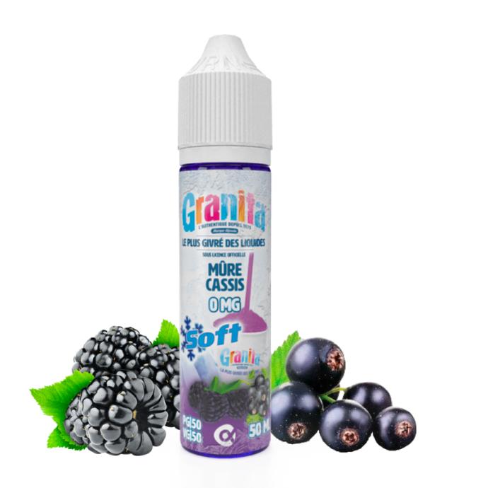 [LIQ/GRS-MUC-50ML] MÛRE CASSIS 50ML 0MG - GRANITA SOFT
