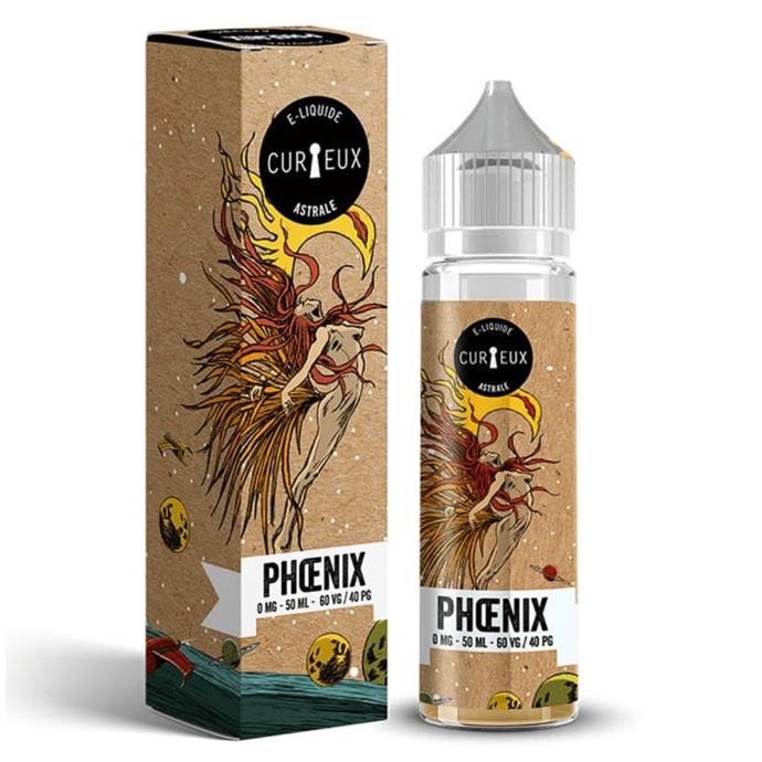 [LIQ/CUR-PHO-50ML] PHOENIX 50ML 0MG - CURIEUX - ÉDITION ASTRALE