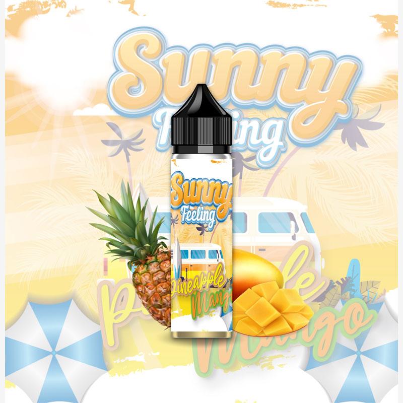 [LIQ/SUF-PIM-50ML] PINEAPPLE MANGO 50ML 0MG - SUNNY FEELING
