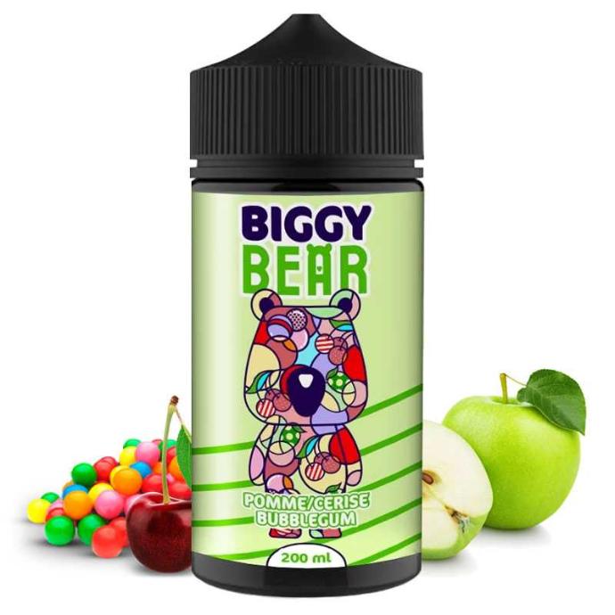 POMME CERISE BUBBLE GUM 200ML BIGGY BEAR
