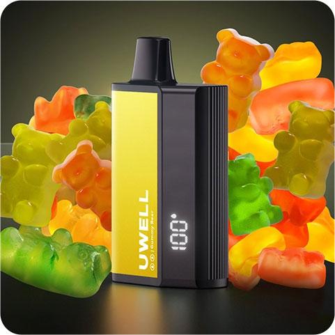 [PUF/UWE-GUB-8000-5%] PUFF GUMMY BEAR DL8000 - 8000 BOUFFÉES 5% - UWELL