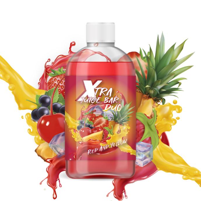 [LIQ/XJB-42-1L] RED & YELLOW 1L 0MG - XTRA JUICE BAR