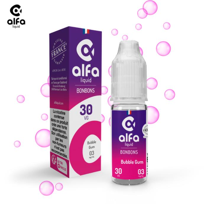 BUBBLE GUM 10ML - ALFALIQUID