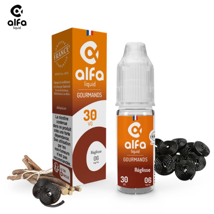 REGLISSE 10ML - ALFALIQUID
