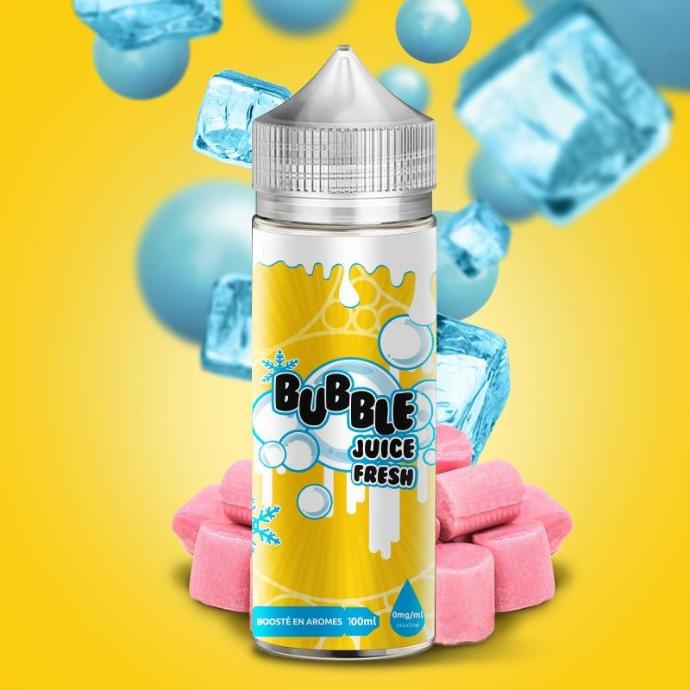 [LIQ/ARO-BJF-100ML] BUBBLE JUICE FRESH 100ML 0MG - AROMAZON