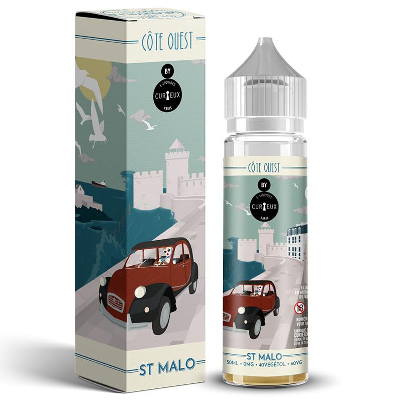 [LIQ/CUR-STM-50ML] ST MALO 50ML 0MG - CURIEUX - ÉDITION CÔTE OUEST