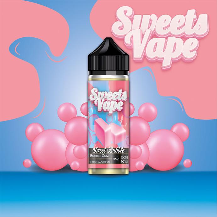 [LIQ/SWV-SBU-100ML] SWEET BUBBLE 100ML - SWEETS VAPE