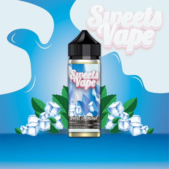 [LIQ/SWV-SME-100ML] SWEET MENTHOL 100ML - SWEETS VAPE