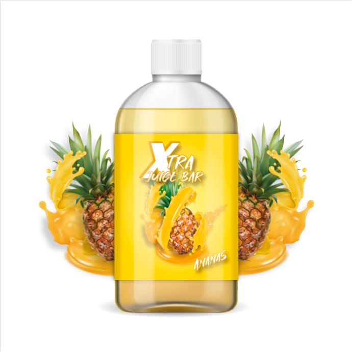 [LIQ/XJB-07-1L] ANANAS 1L 0MG - XTRA JUICE BAR