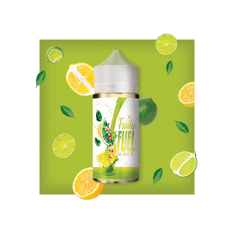 [LIQ/FUE-TWO-100ML] THE WHITE OIL 100ML 0MG - FRUITY FUEL