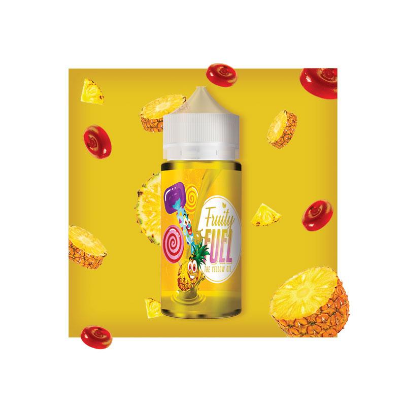 [LIQ/FUE-TYO-100ML] THE YELLOW OIL 100ML 0MG - FRUITY FUEL