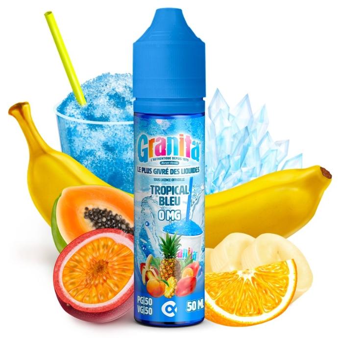 [LIQ/GRA-TRB-50ML] TROPICAL BLEU 50ML 0MG - GRANITA