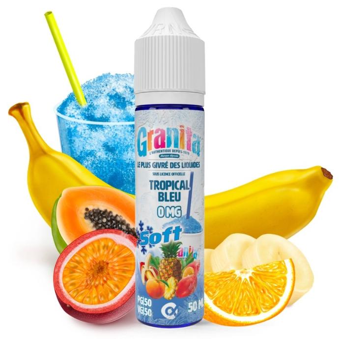 [LIQ/GRS-TRB-50ML] TROPICAL BLEU 50ML 0MG - GRANITA SOFT